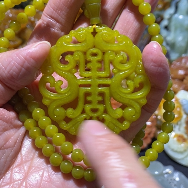 岫玉岫玉吊坠未镶嵌