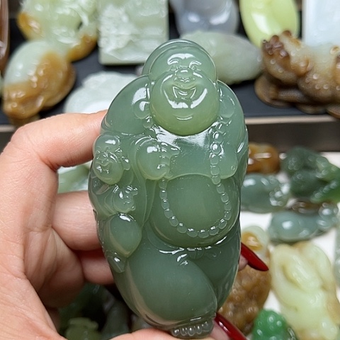 和田玉颈饰未镶嵌玄*公