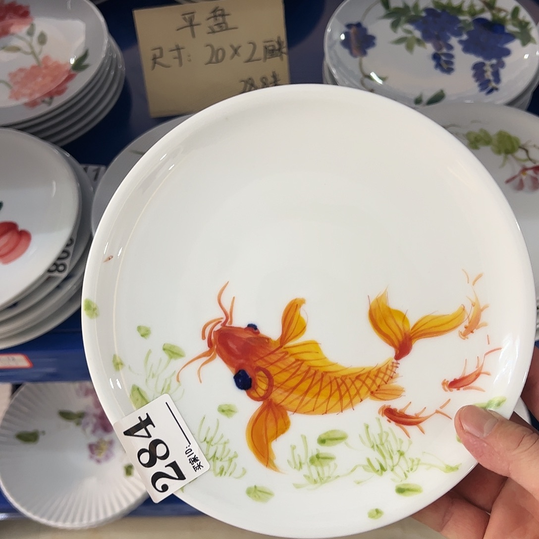 瓷片景德镇陶瓷手工手绘制作