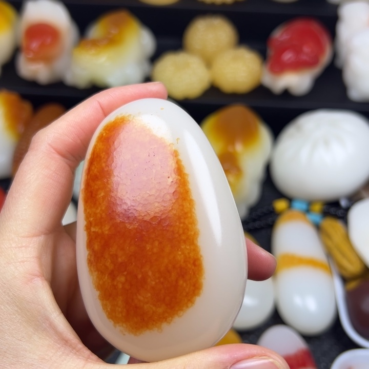 新疆戈壁五彩石金丝