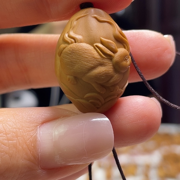 橄榄核吊坠橄榄核