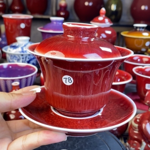 【闪购商品】景德镇名陶坊原矿郎红78号