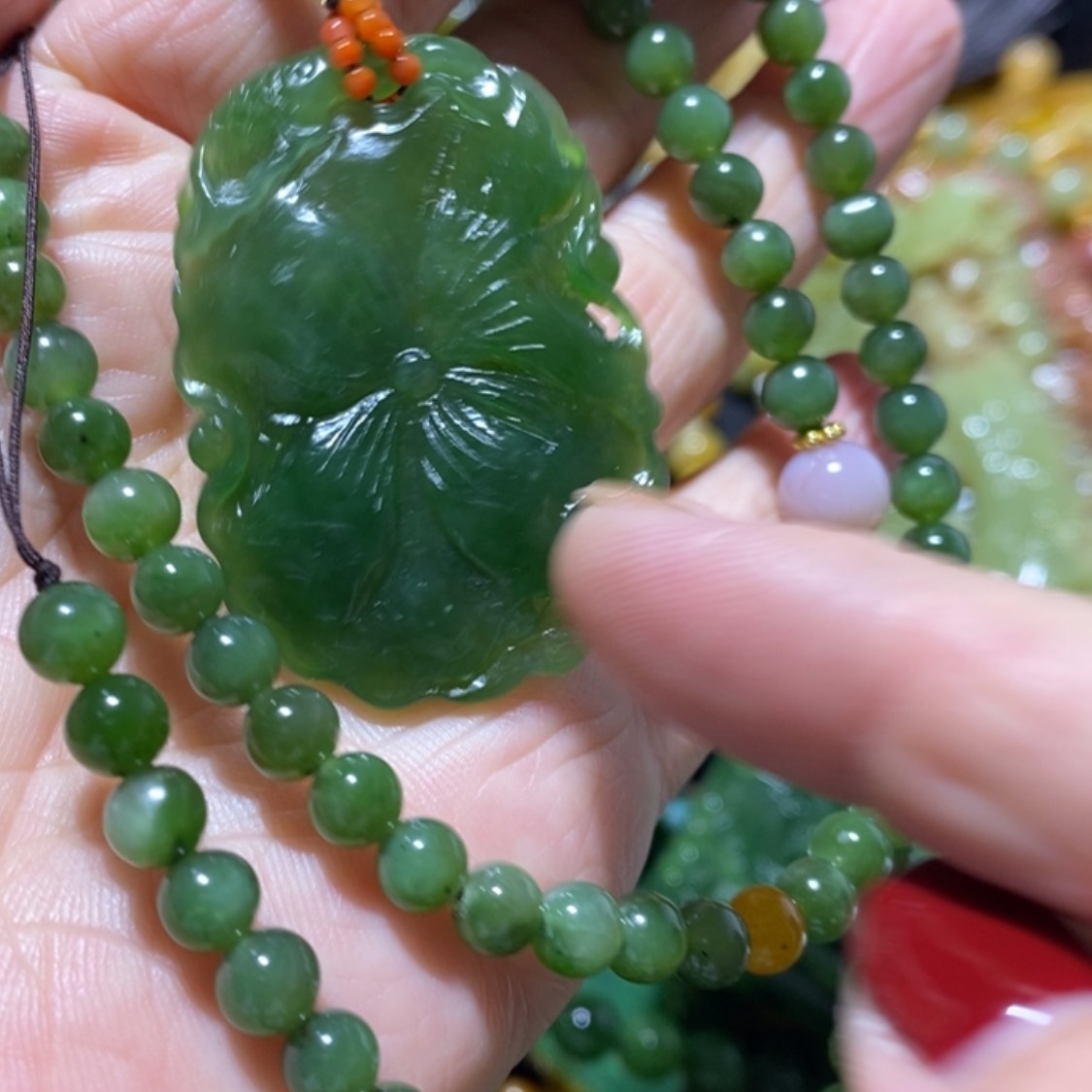 【闪购商品】和田玉毛衣链未镶嵌