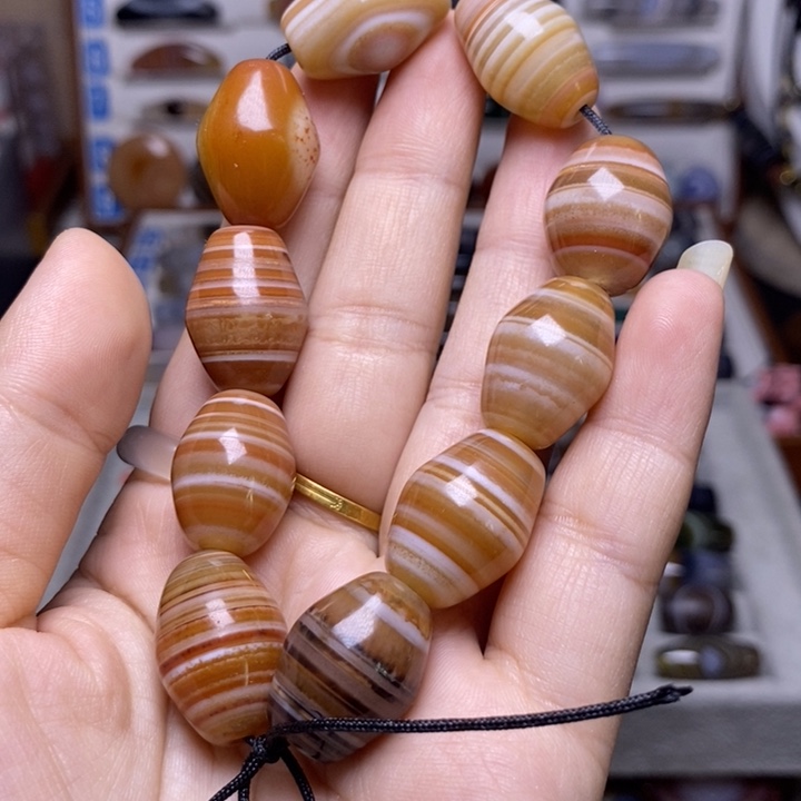 玛瑙/玉髓未镶嵌颈饰