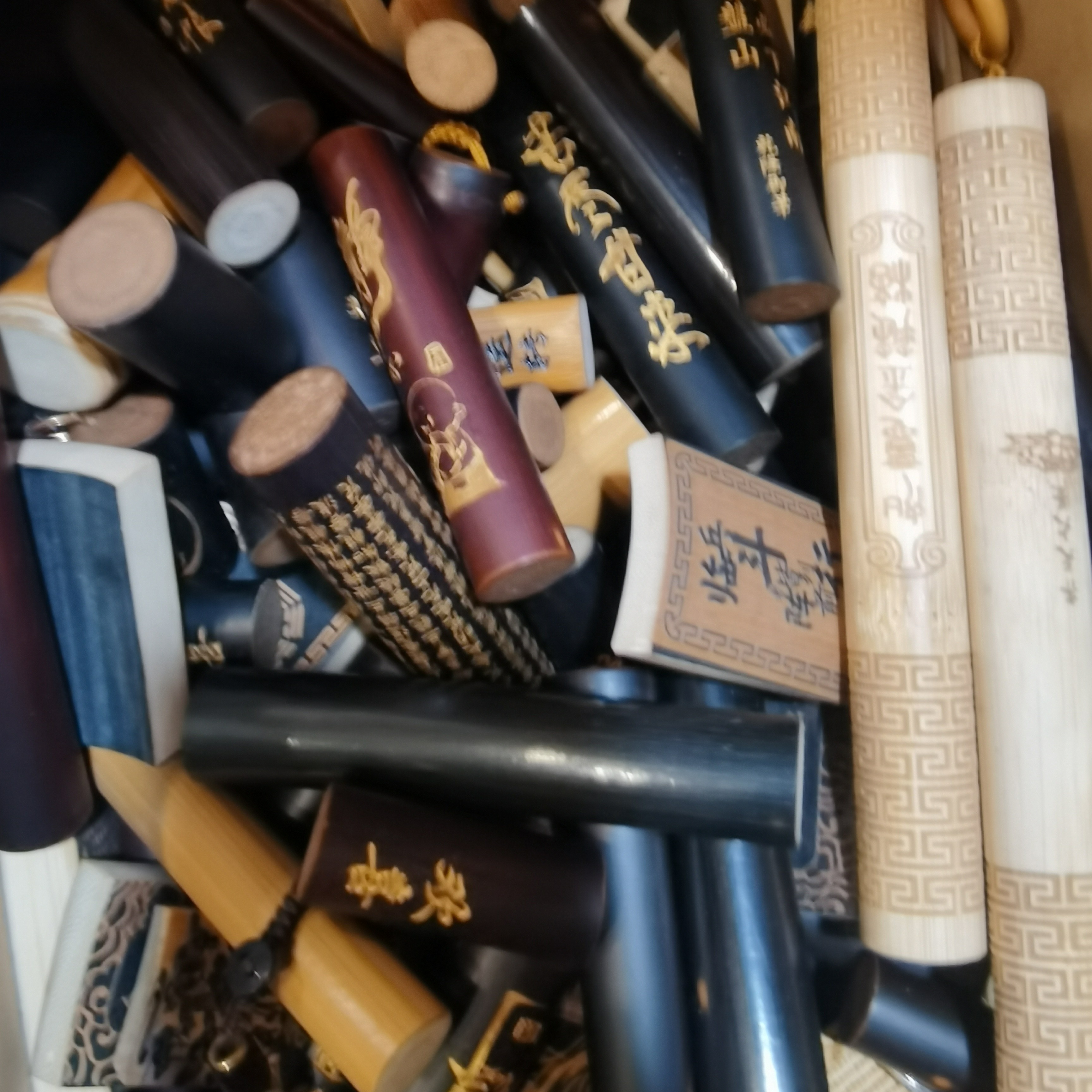 实心竹子雕刻手把件微瑕疵品随机发货完美主义者勿拍