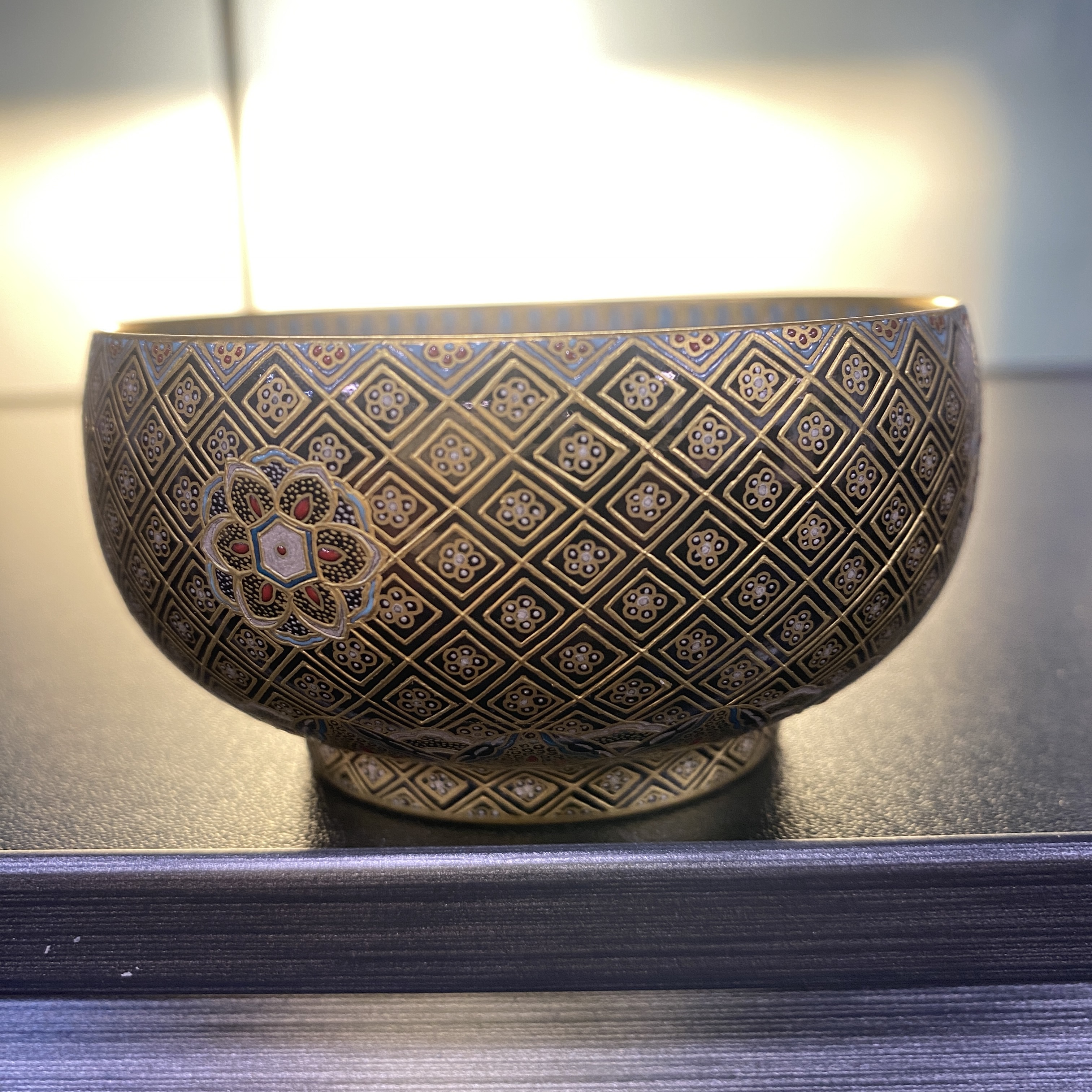 溢珍堂重彩罗汉杯陶瓷杯