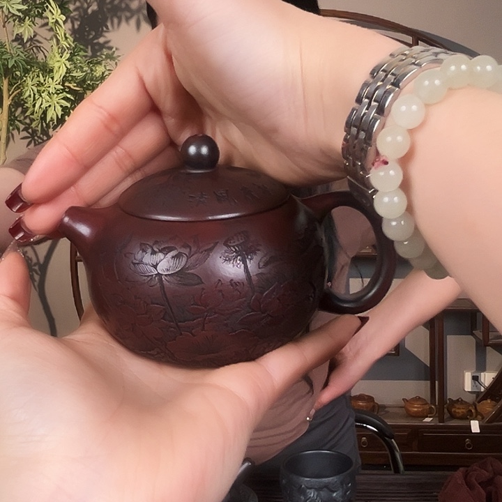 紫砂茶壶宜兴紫光堂