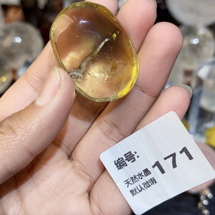 水晶摆件未镶嵌手握