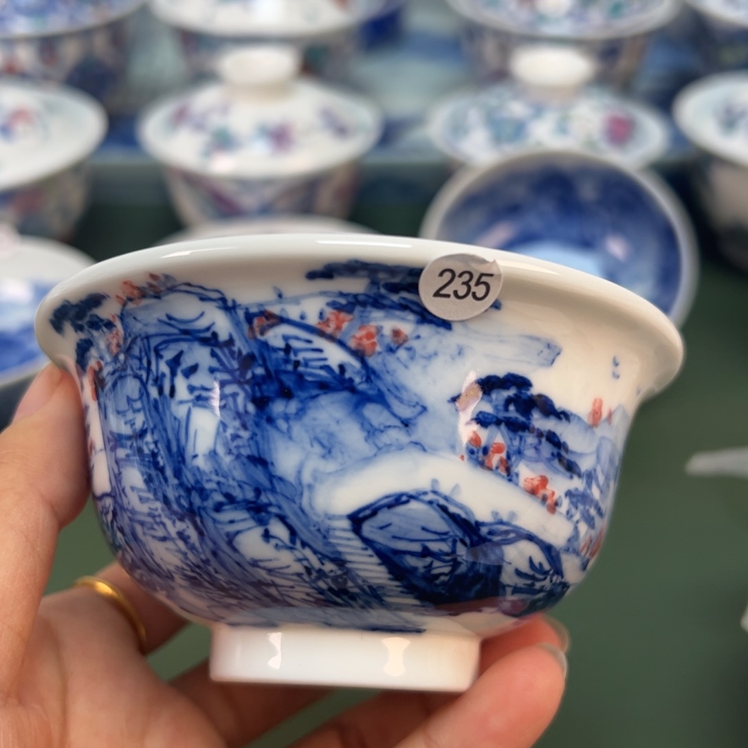 木木景德镇纯手绘茶具235