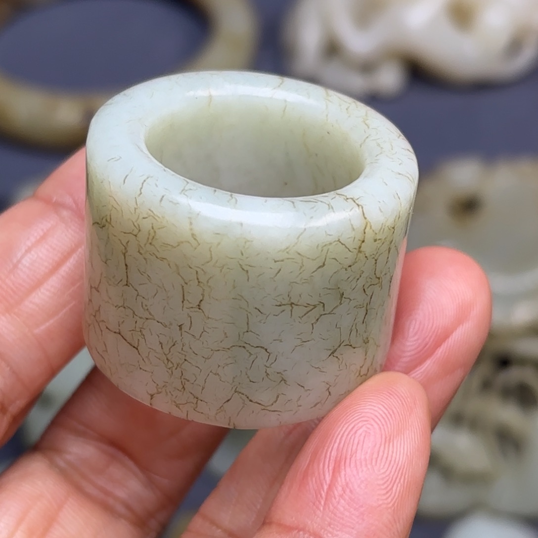 和田玉（糖玉）挂件未镶嵌