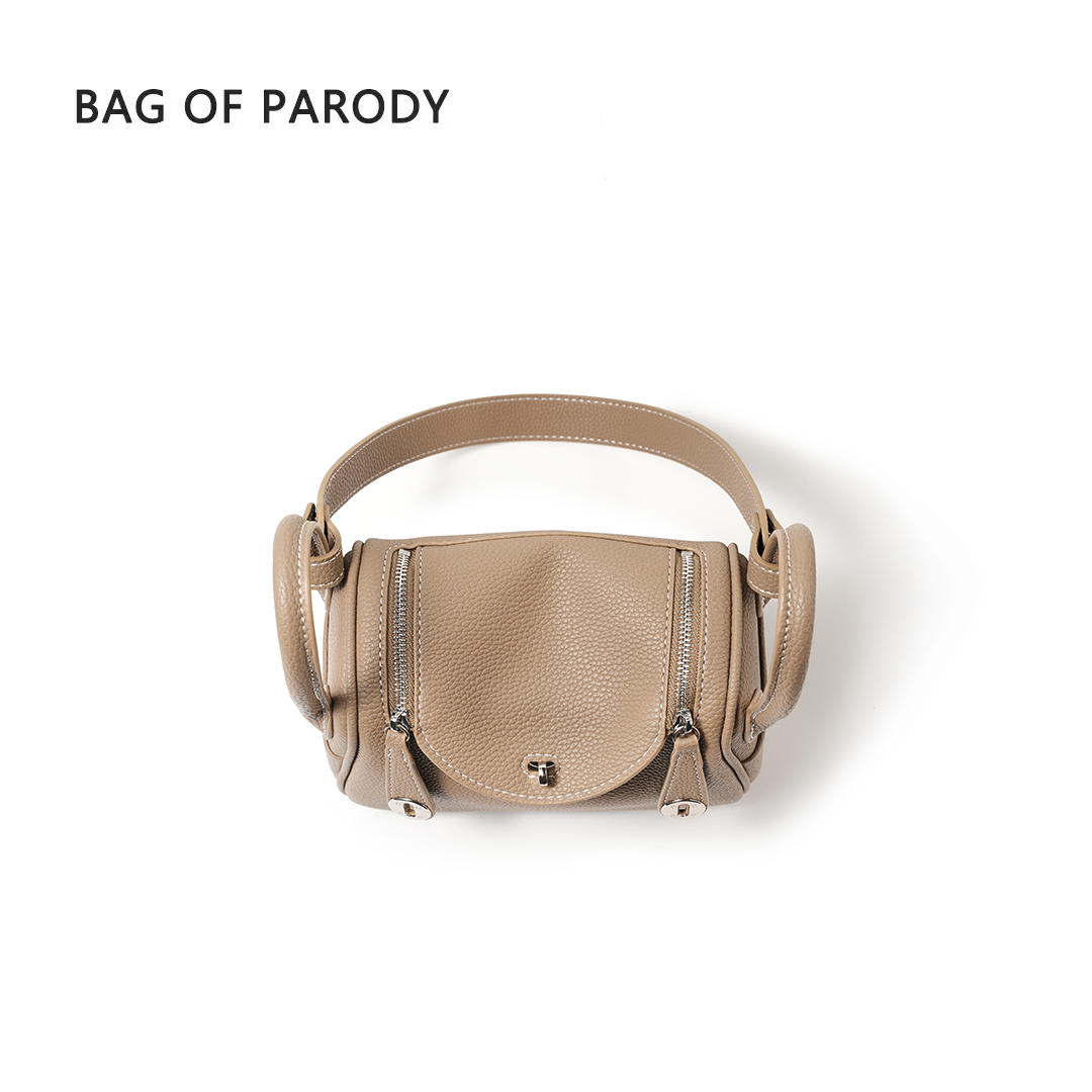 Bag of parody2025新款mini琳迪包真皮医生包斜挎手提枕头单肩包