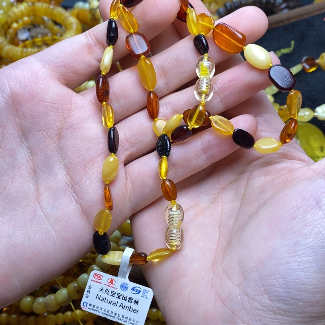 琥珀未镶嵌珠宝奇石