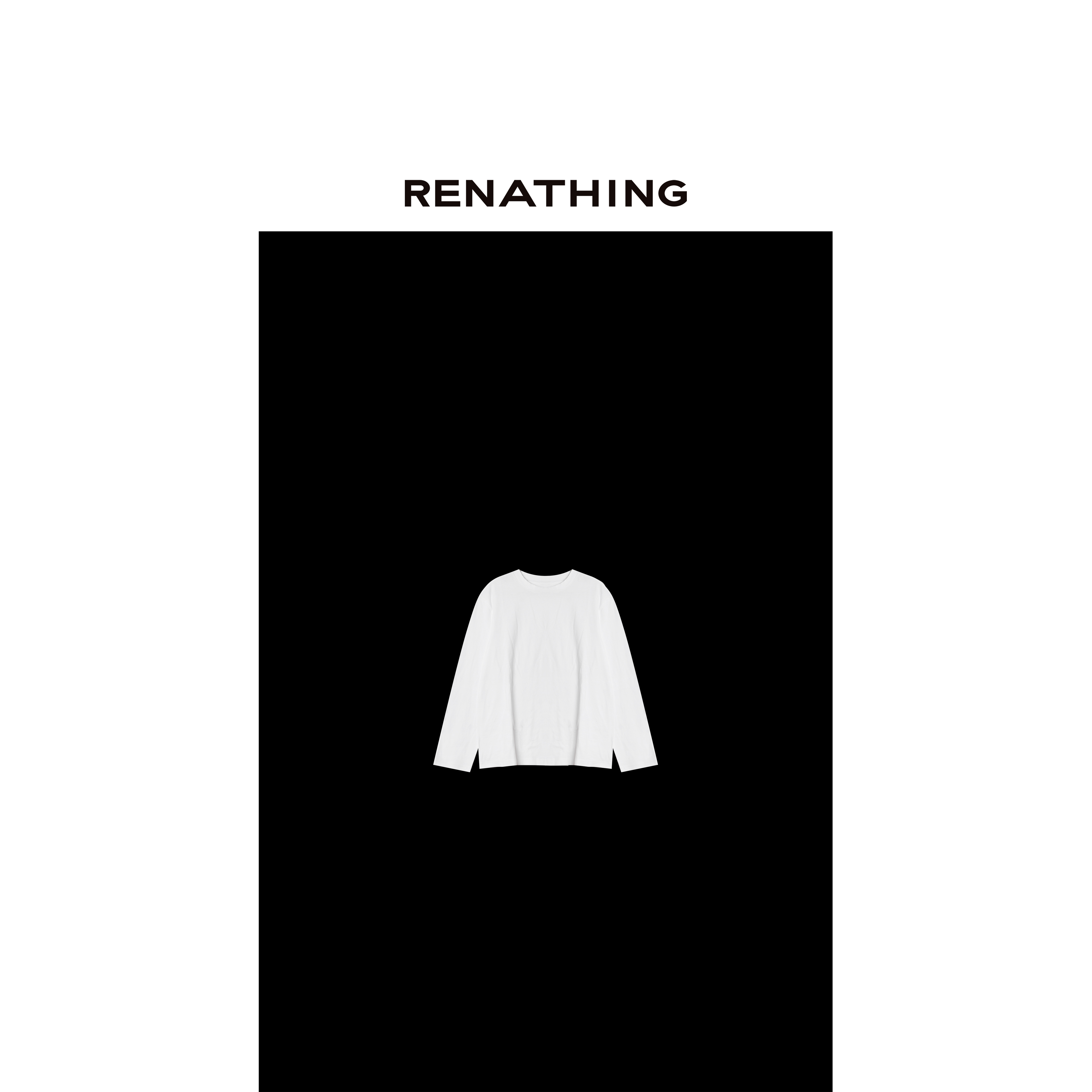 【RENATHING】经典款基础舒适长袖T恤