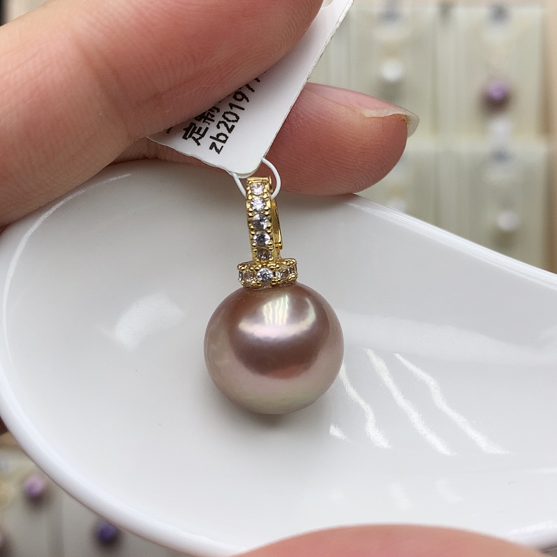 淡水珍珠颈饰合金