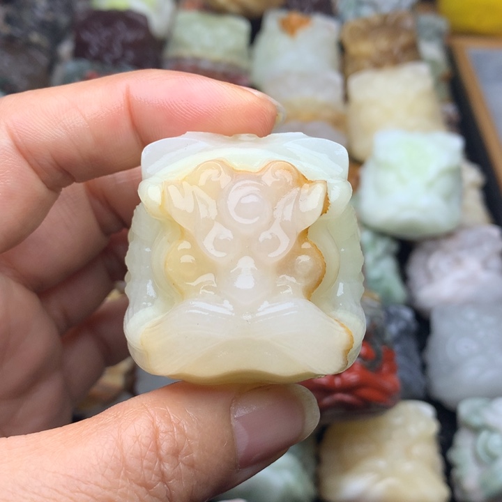 玛瑙/玉髓合金挂件