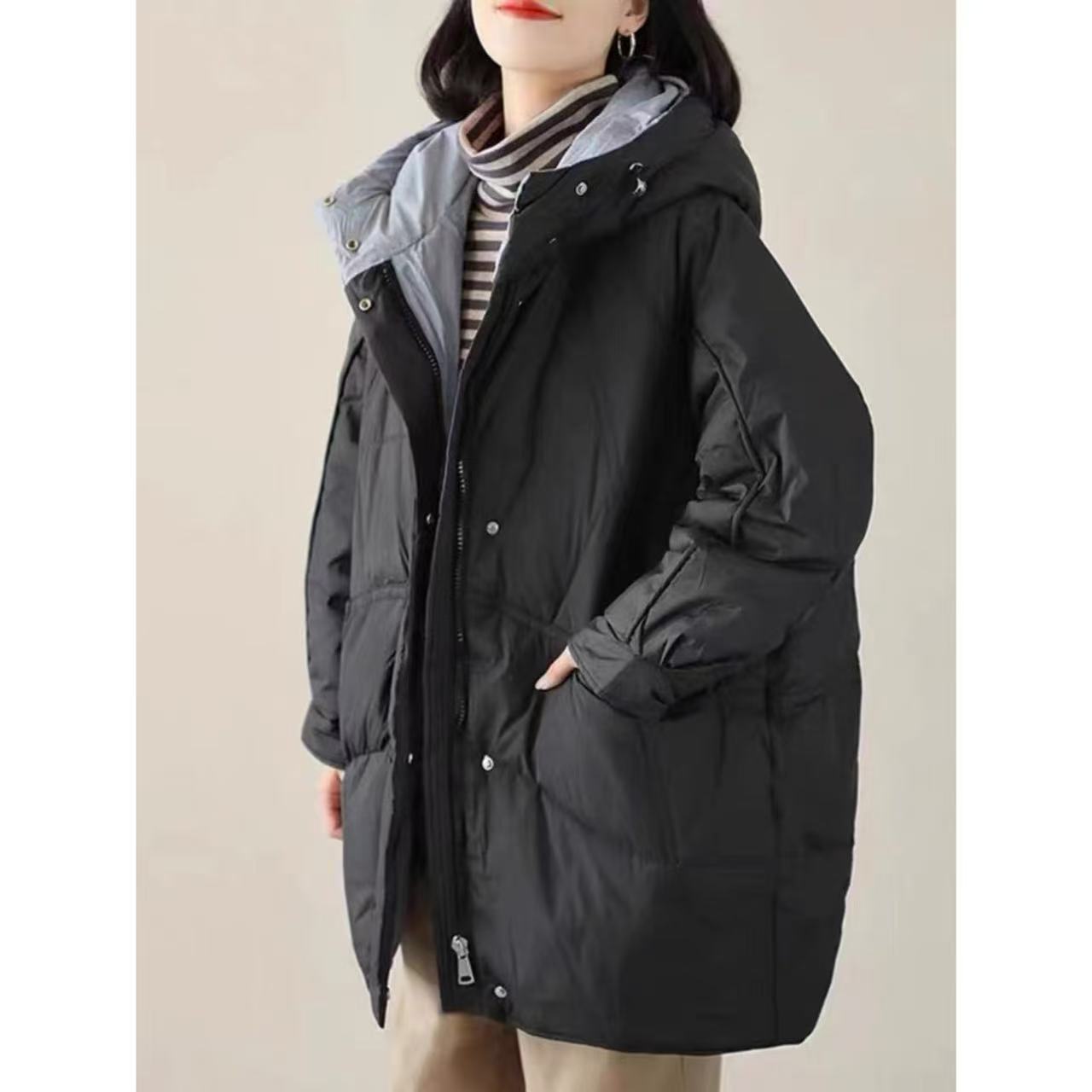 【羽绒服】索尼尔保羅冬季保暖加绒加厚款外套女装530[YZM]