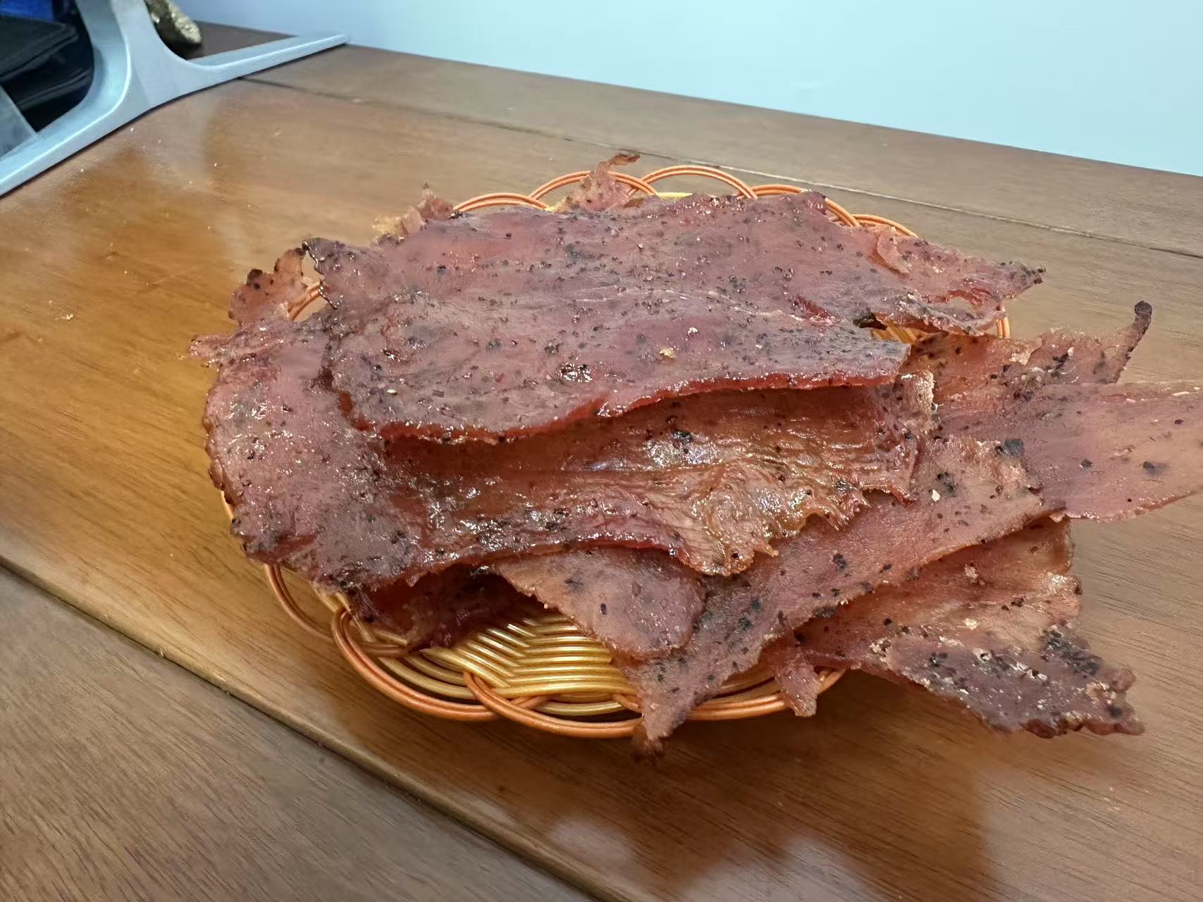 广东汕头特产猪里脊肉黑椒味（猪肉脯）