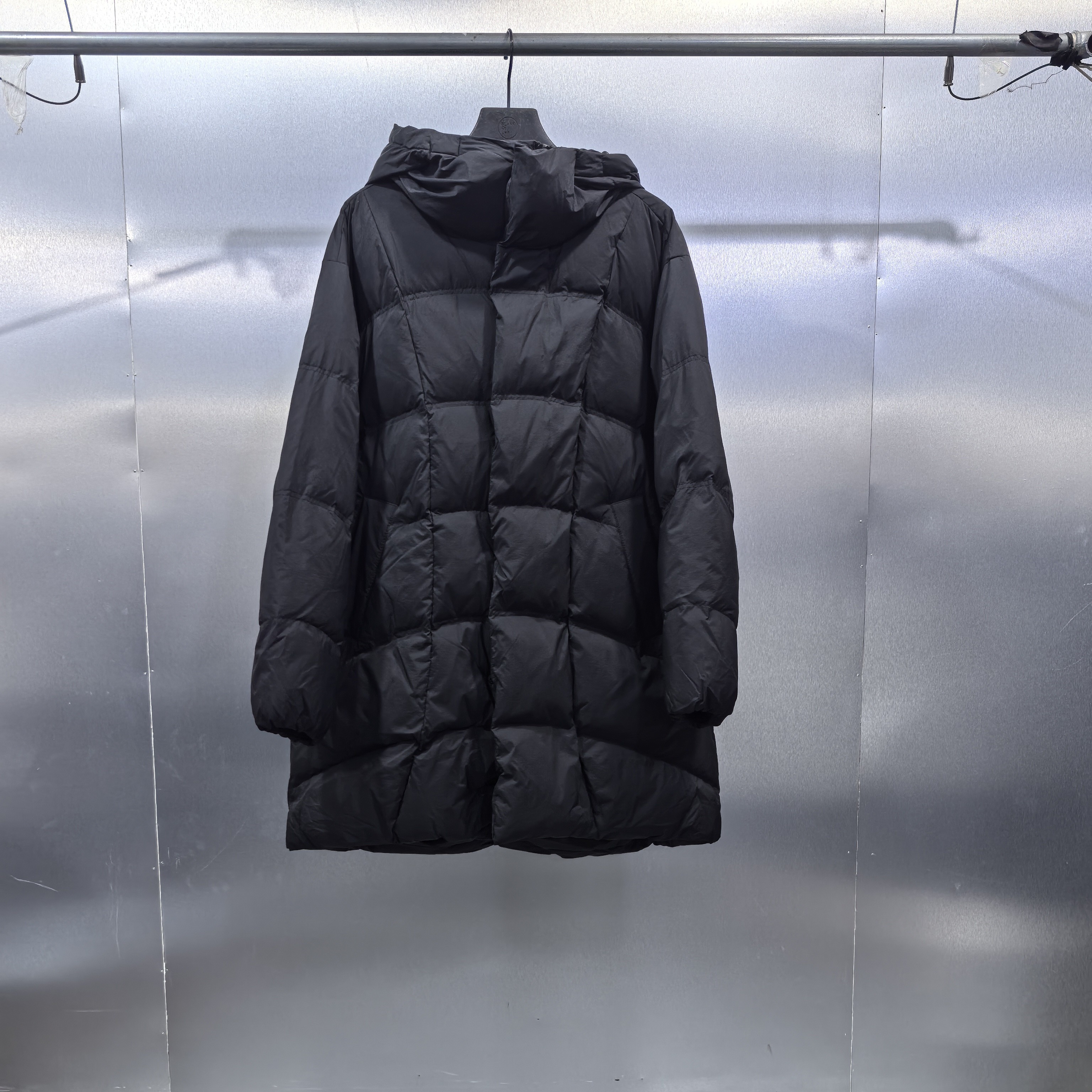 G01-112551-RES秋冬款时尚经典纯色百搭休闲连帽羽绒服