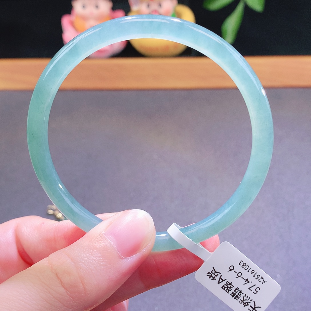 翡翠未镶嵌手镯天然翡翠