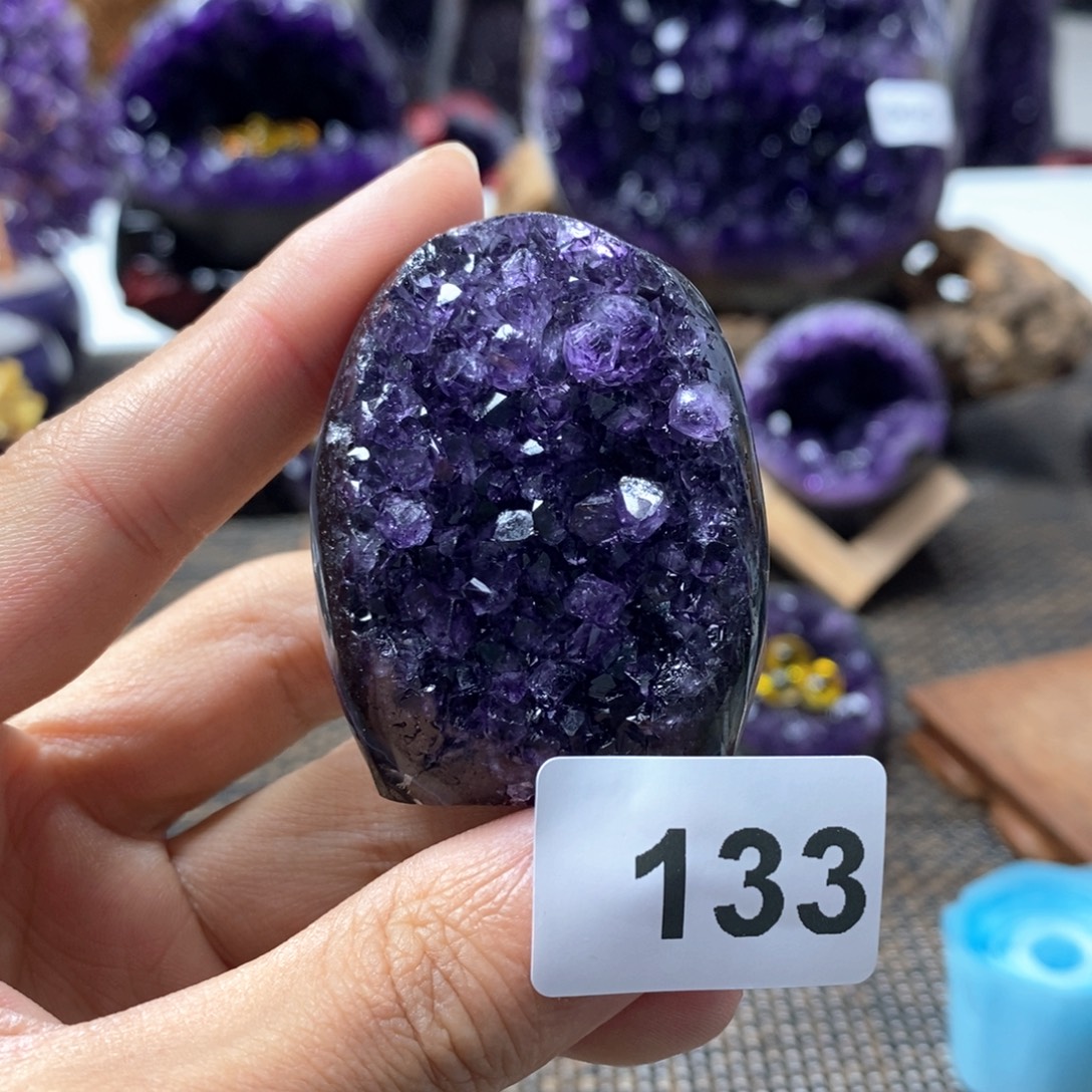 大型摆件（非配饰）紫晶未镶嵌