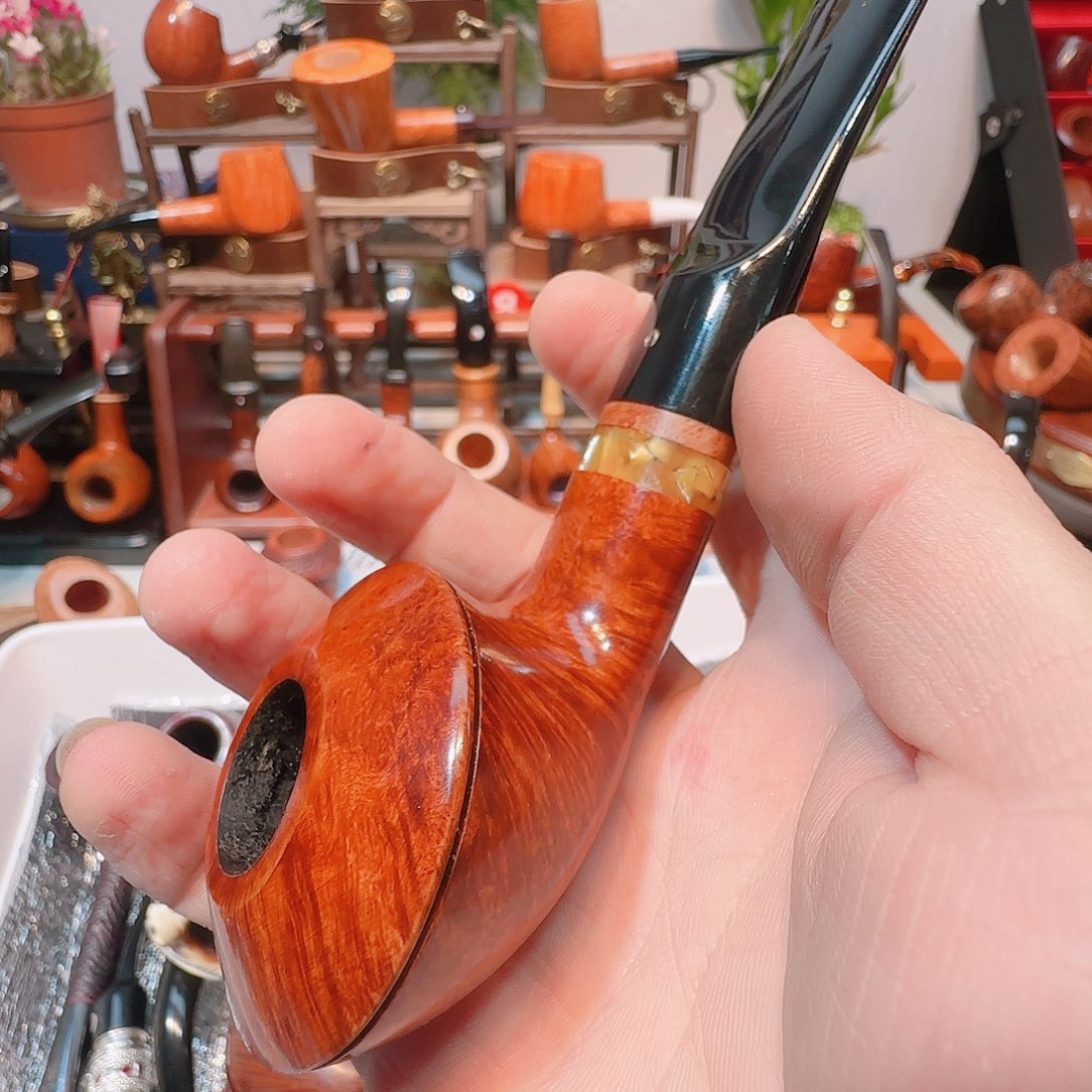 意大利，拉斐尔，石楠木工艺品烟斗