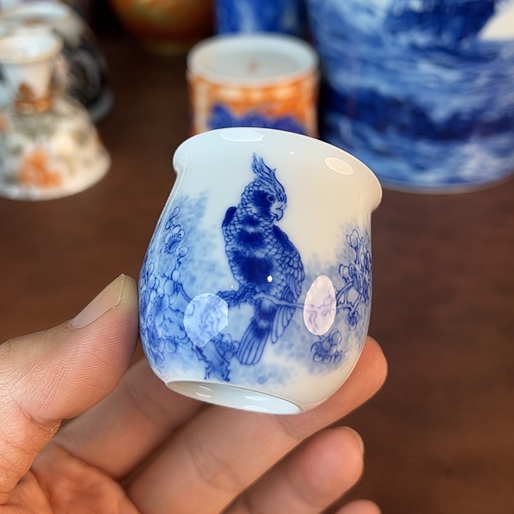 瓷片景德镇全手工手绘陶瓷