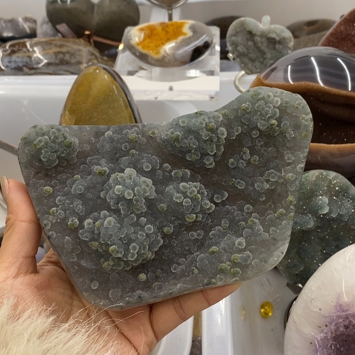 珠宝半成品紫晶未镶嵌