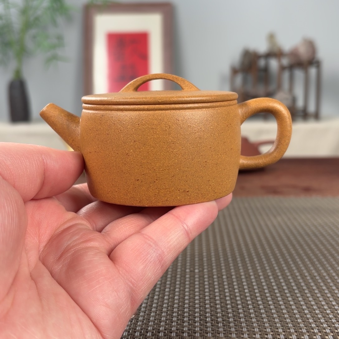 紫砂茶壶黄龙山原矿紫砂壶150