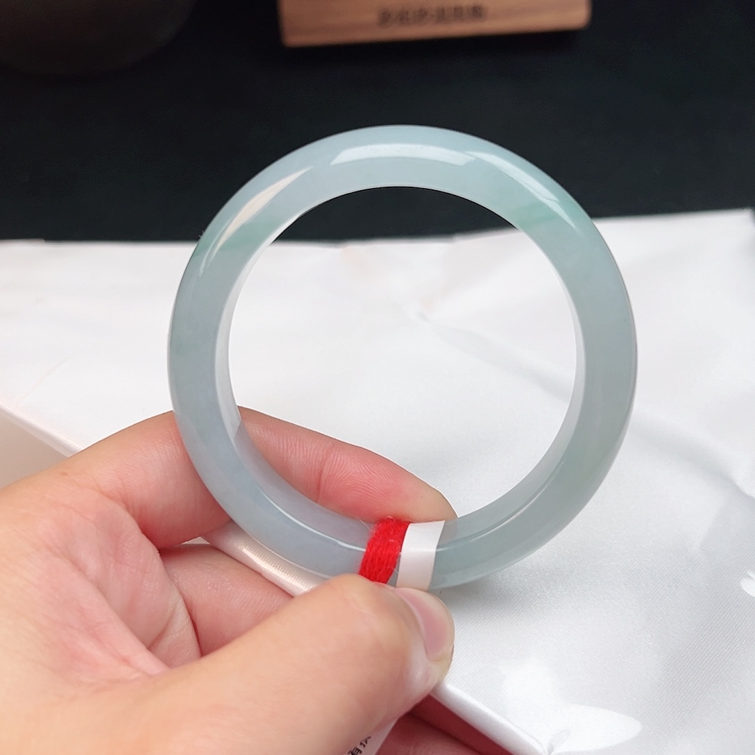 翡翠未镶嵌手镯b0406-3