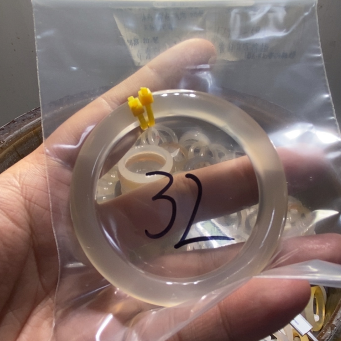 人***多玛瑙/玉髓未镶嵌手镯32号