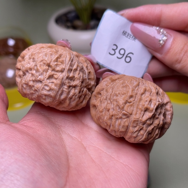 文玩核桃把件45尺南瓜墩396