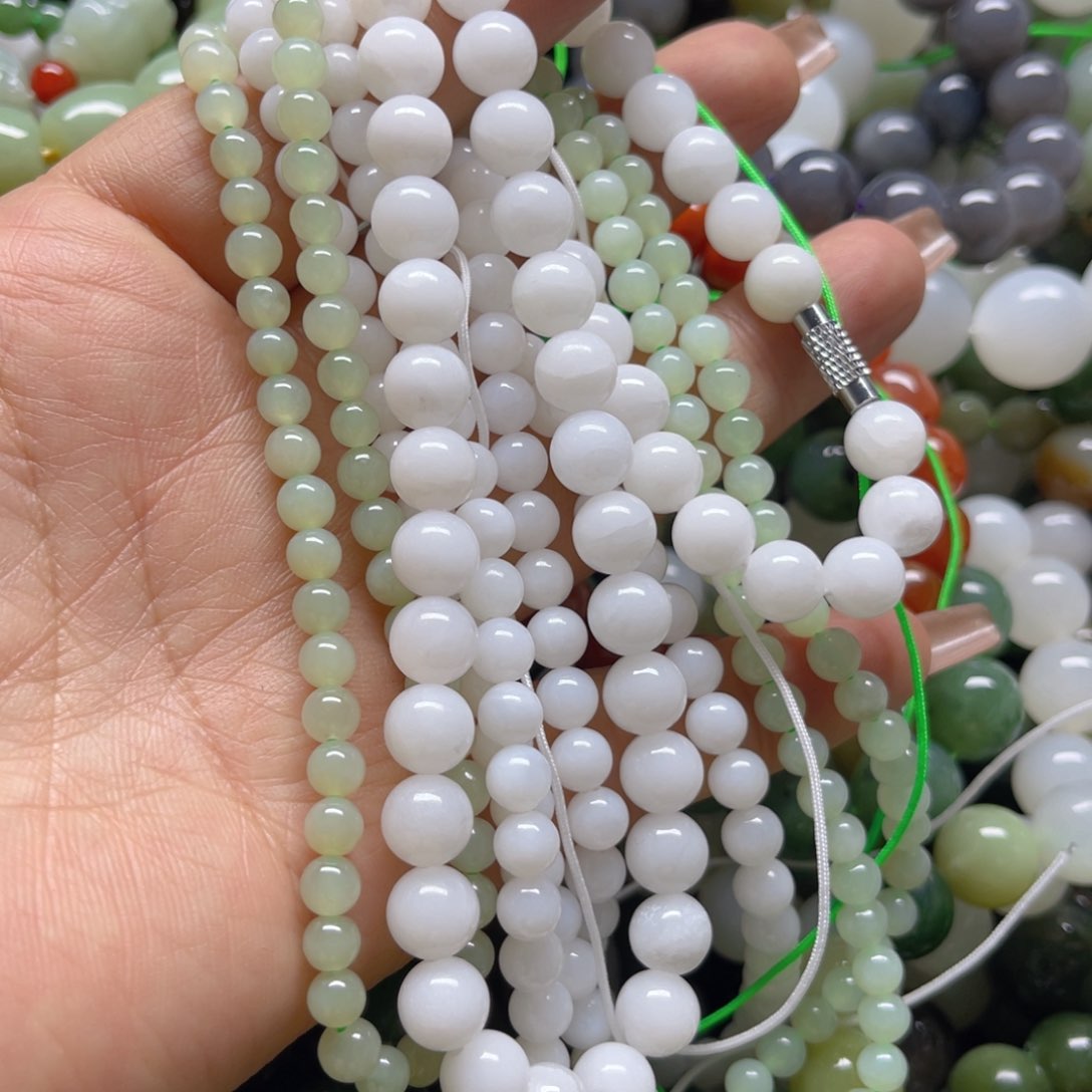 和田玉手链未镶嵌