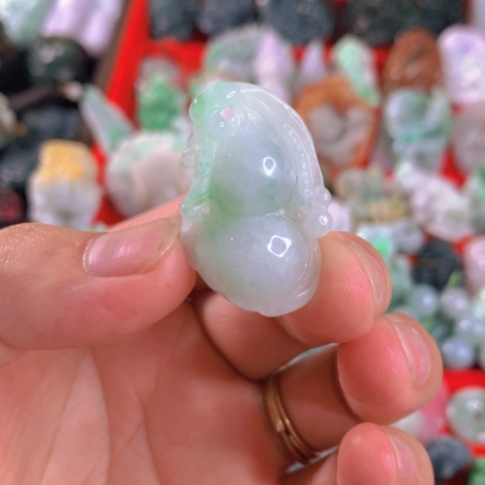 翡翠项链未镶嵌翡翠葫芦