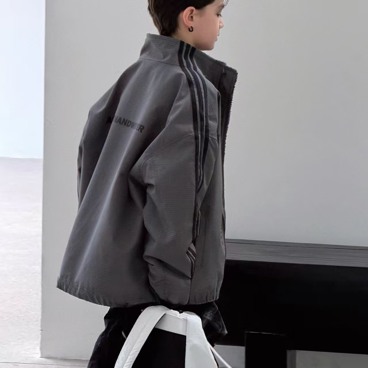 （冬加绒8）儿童冬季2025新款时尚百搭保暖上衣裤子套装组合