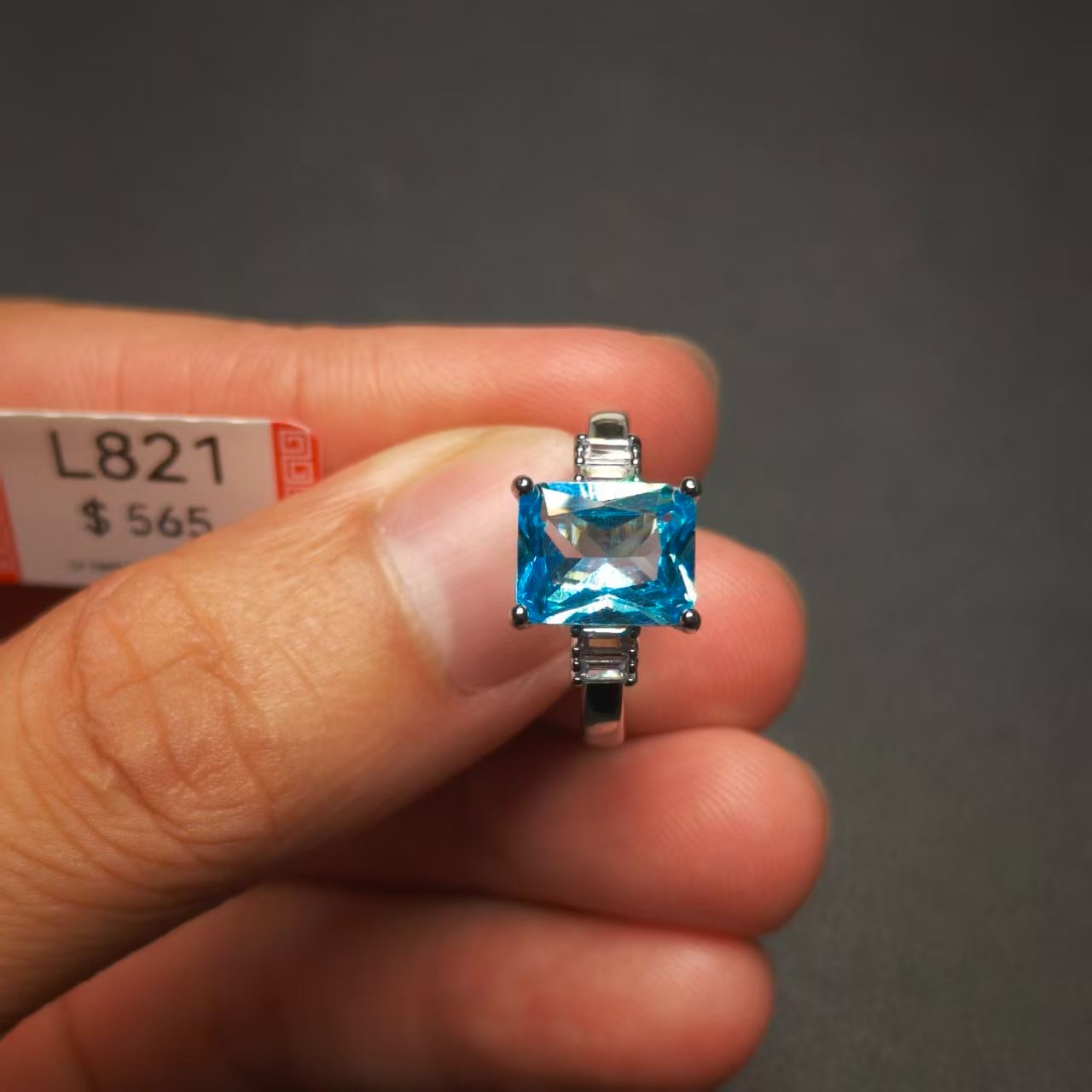 意大利-典藏轻奢DIY-合金腰佩戒指耳饰戒指吊坠L821