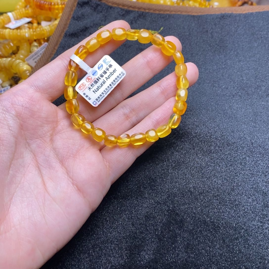 琥珀未镶嵌裸石蜜蜡