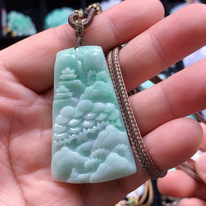 颈饰未镶嵌翡翠翡翠