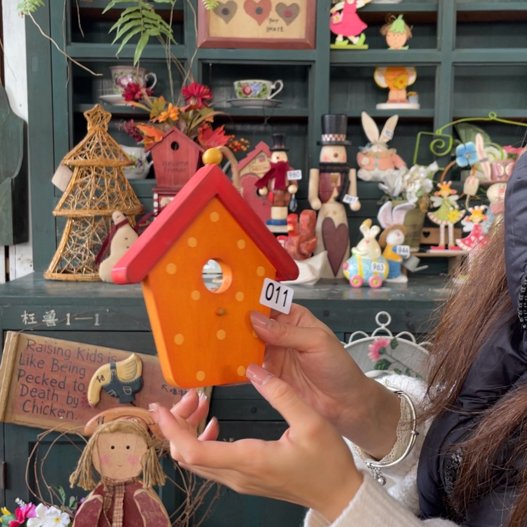 木质圣诞月福老货玩具默认微损