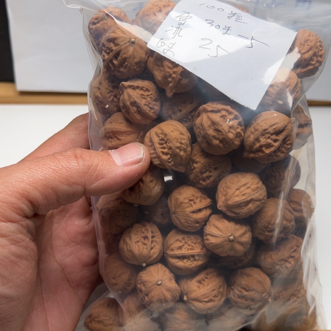 雪***昧把件文玩核桃100颗