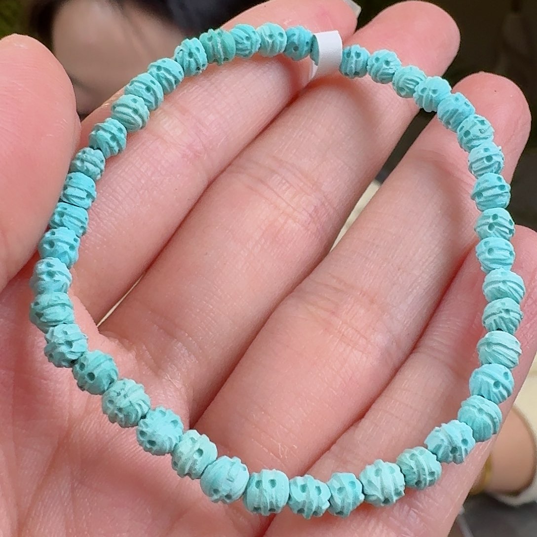 绿松石珠宝奇石未镶嵌