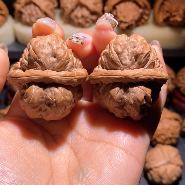 文玩核桃把件41蛤蟆头