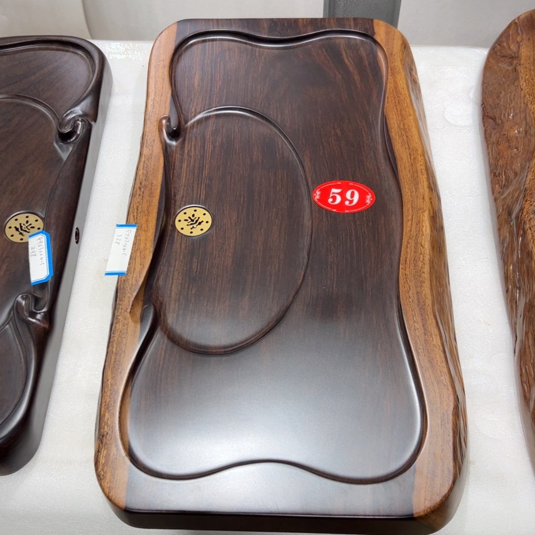 木福**弟非洲进口黑檀实木57x30x4.5