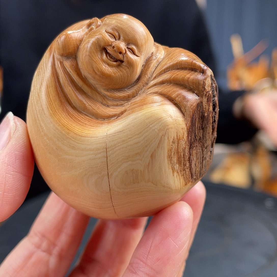 柏木（崖柏）手把件