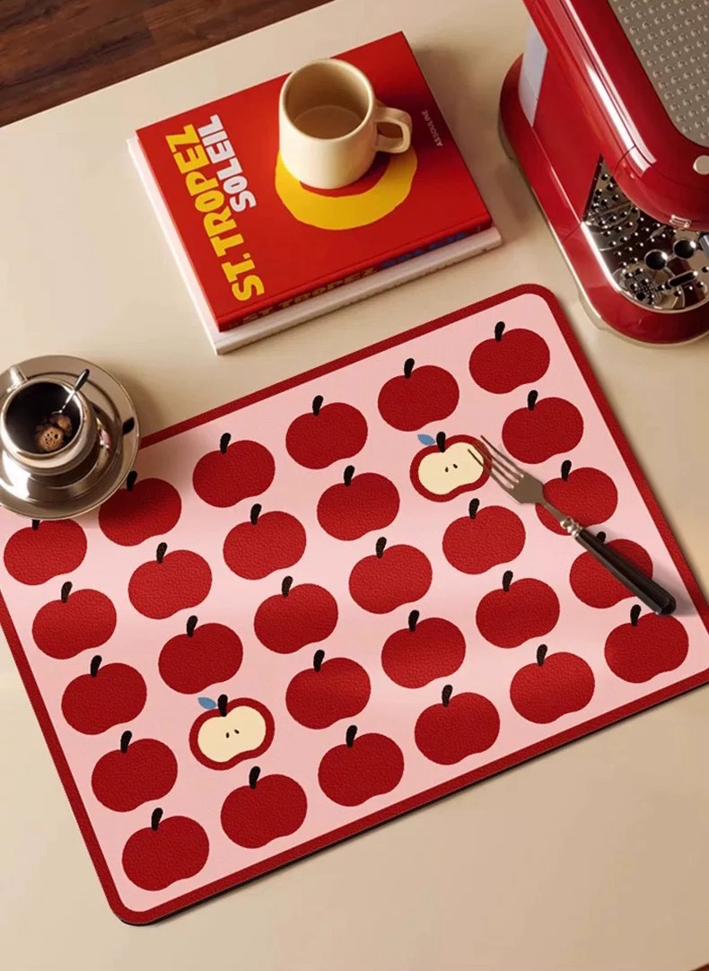 家用厨房灶台沥水垫一擦即净