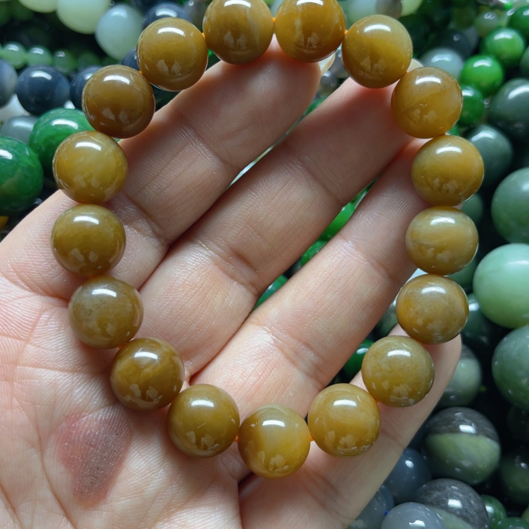 和田玉手链未镶嵌