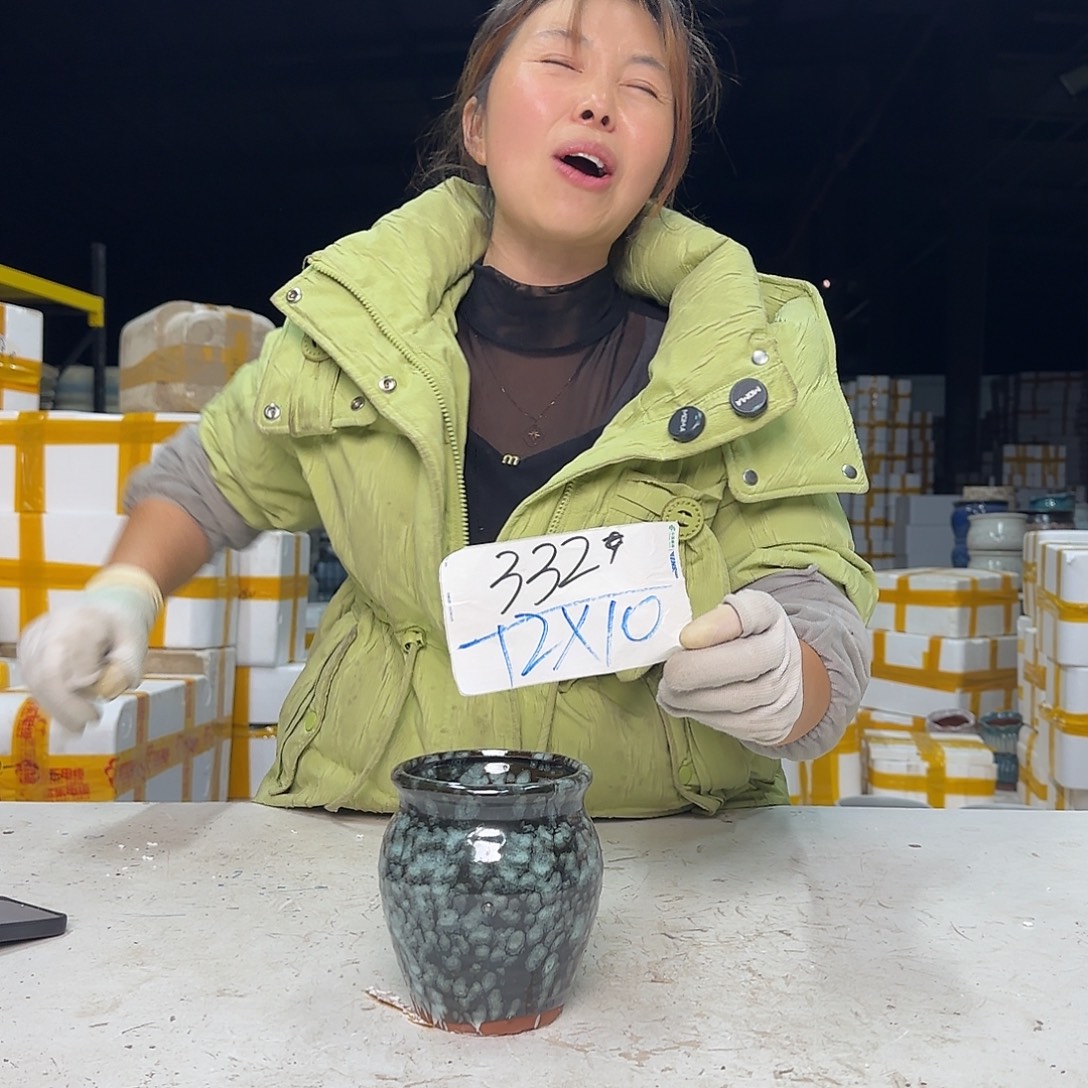 紫砂花盆云上花盆直播1229-332