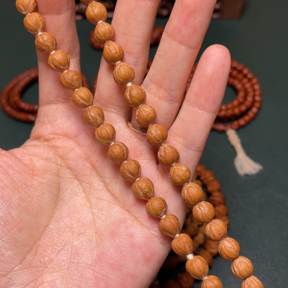 柏香籽/百香籽吊坠莲花手持