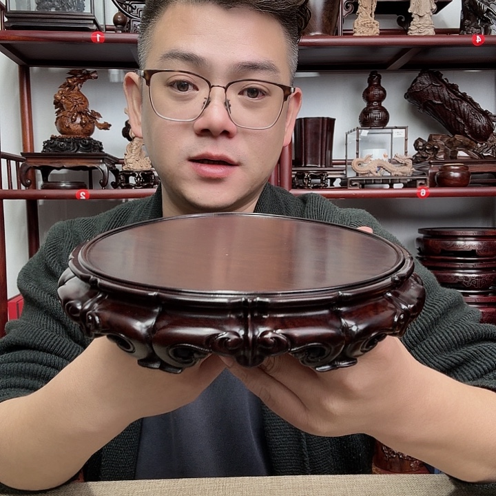 非洲酸枝工艺品底座