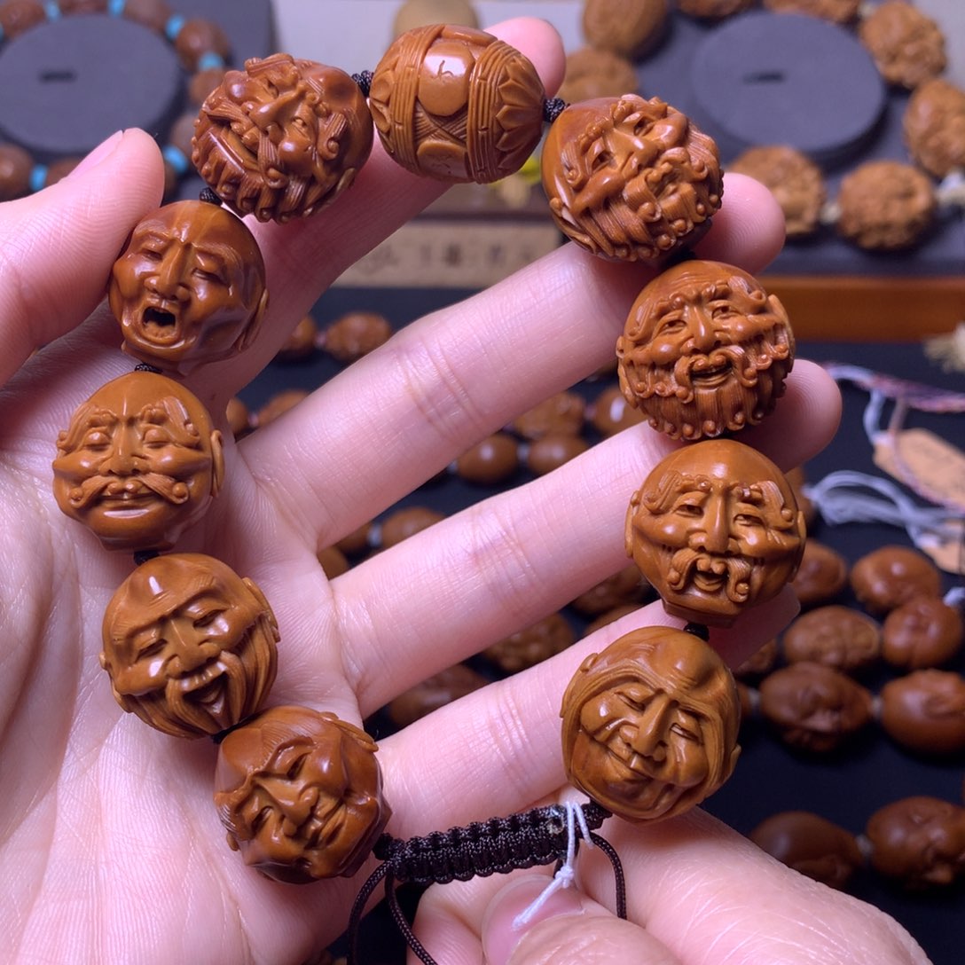 橄榄核手串/手链罗汉头