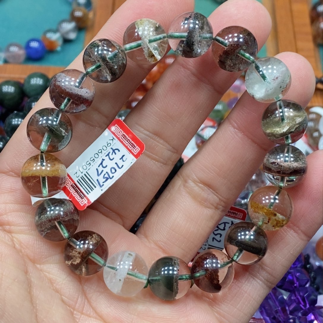 水晶手串未镶嵌天然